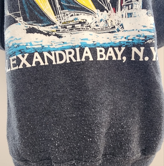 Pullover Sweater Sail Alexandria Bay, NY - Picture 3 of 6